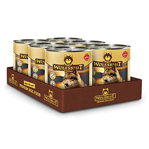 Wolfsblut - Wild Duck - 6 x 800 g - Ente - Nassfutter - Hundefutter - Getreidefrei von Wolfsblut