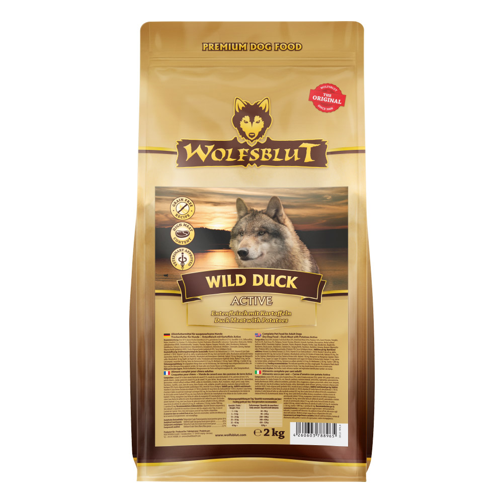 Wolfsblut | Wild Duck | Active | 3 x 2 kg Wolfsblut | Wild Duck | Active | 3 x 2 kg von Wolfsblut