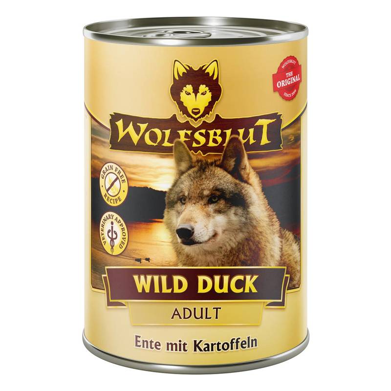 Wolfsblut Wild Duck Adult 12x395g von Wolfsblut