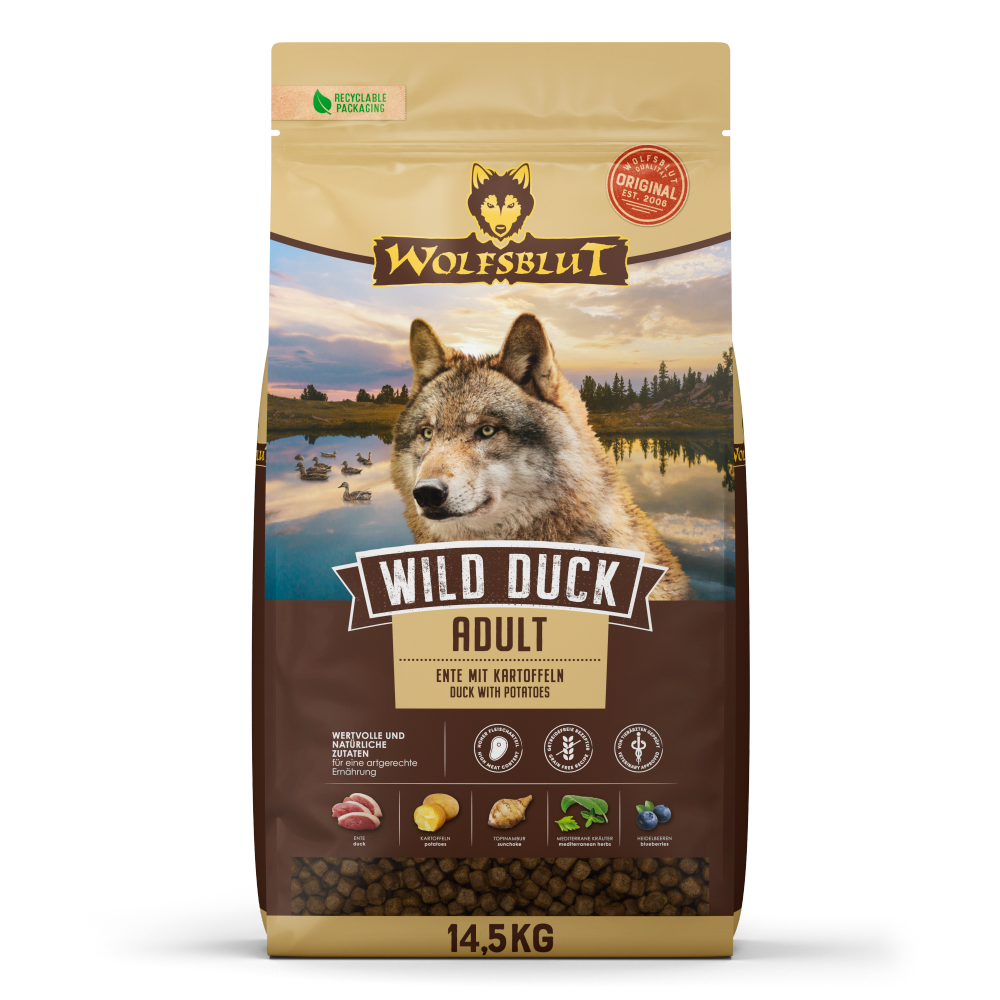 Wolfsblut | Wild Duck | Adult | 14,5 kg von Wolfsblut