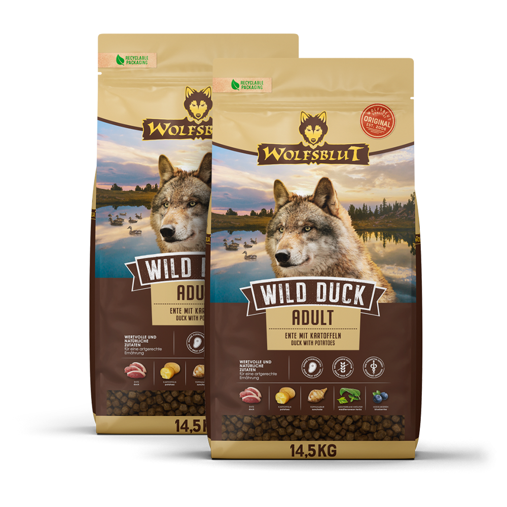 Wolfsblut | Wild Duck | Adult | 2 x 14,5 kg Wolfsblut | Wild Duck | Adult | 2 x 14,5 kg von Wolfsblut