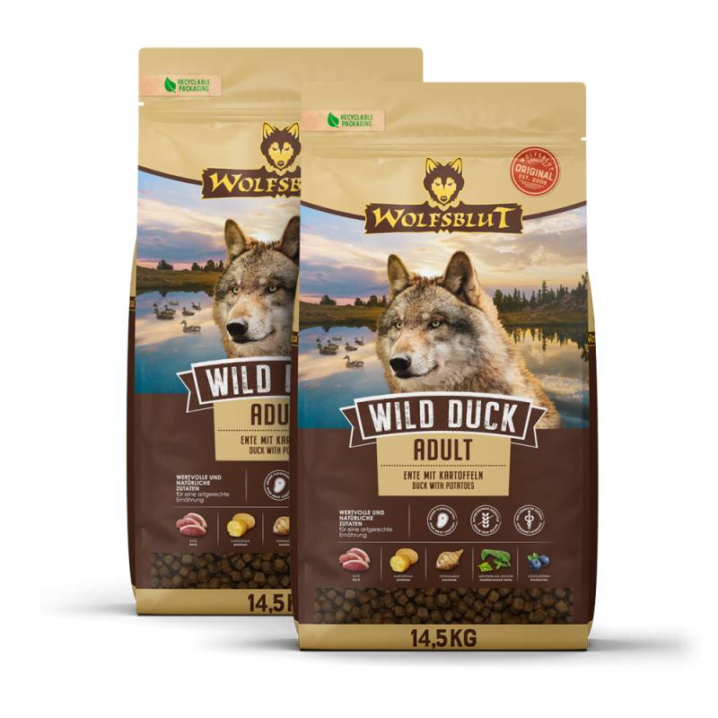 Wolfsblut | Wild Duck | Adult | 2 x 14,5 kg von Wolfsblut