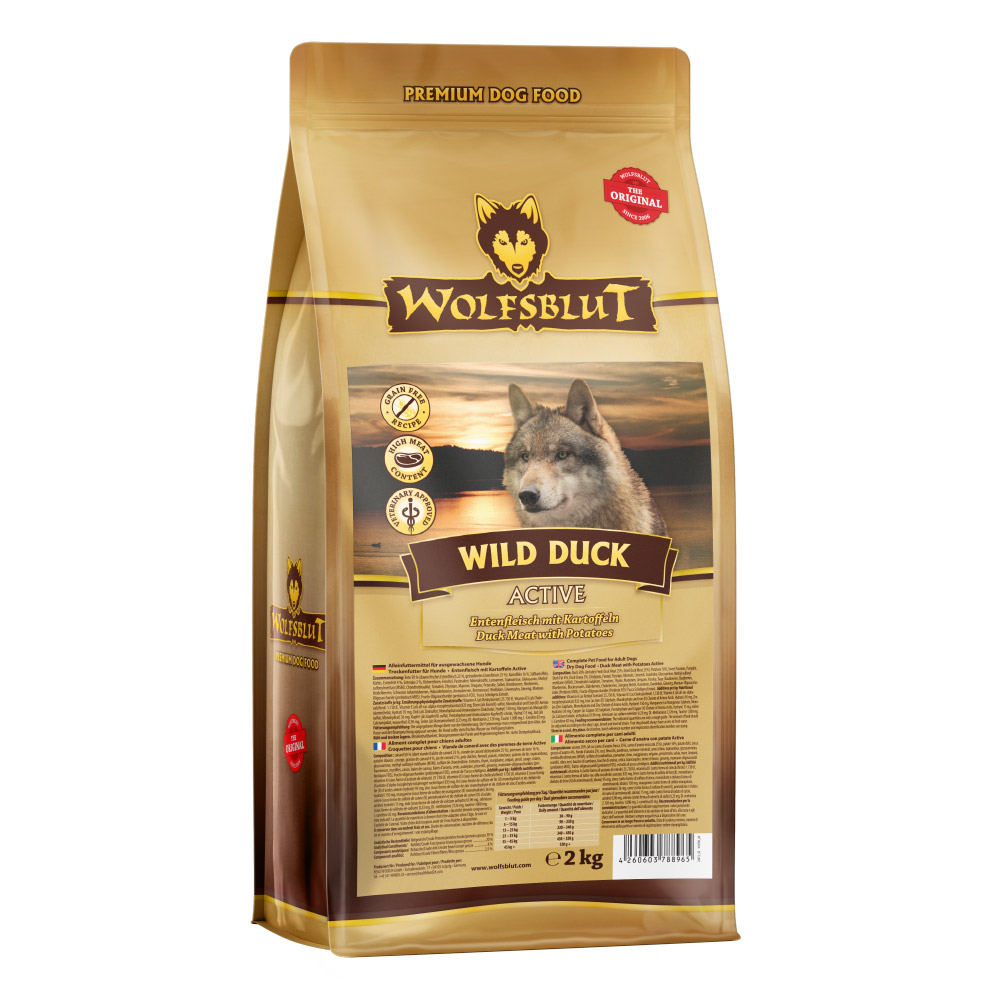 Wolfsblut | Wild Duck | Active | 2 kg Wolfsblut | Wild Duck | Active | 2 kg von Wolfsblut
