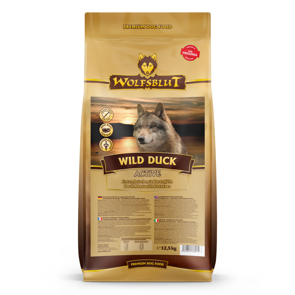 Wolfsblut | Wild Duck | Active | 2 x 12,5 kg Wolfsblut | Wild Duck | Active | 2 x 12,5 kg von Wolfsblut