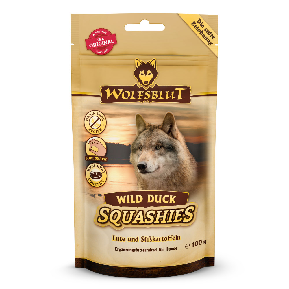 Wolfsblut | Wild Duck | Squashies | 8 x 100 g Wolfsblut | Wild Duck | Squashies | 8 x 100 g von Wolfsblut