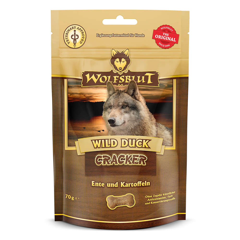 Wolfsblut | Wild Duck | Cracker | 7 x 70 g Wolfsblut | Wild Duck | Cracker | 7 x 70 g von Wolfsblut