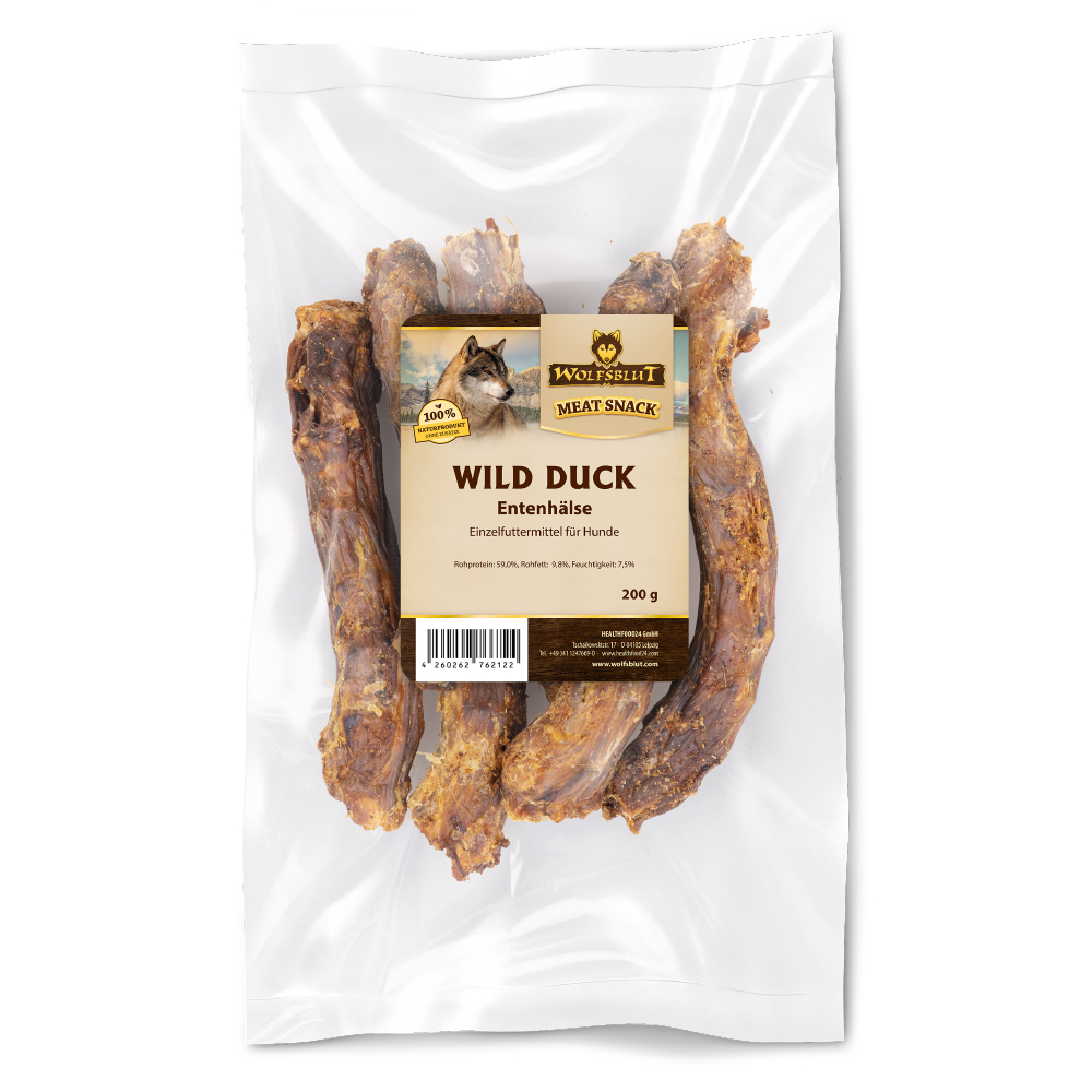 Wolfsblut | Wild Duck Entenhälse | Kauartikel | 200 g Wolfsblut | Wild Duck Entenhälse | Kauartikel | 200 g von Wolfsblut