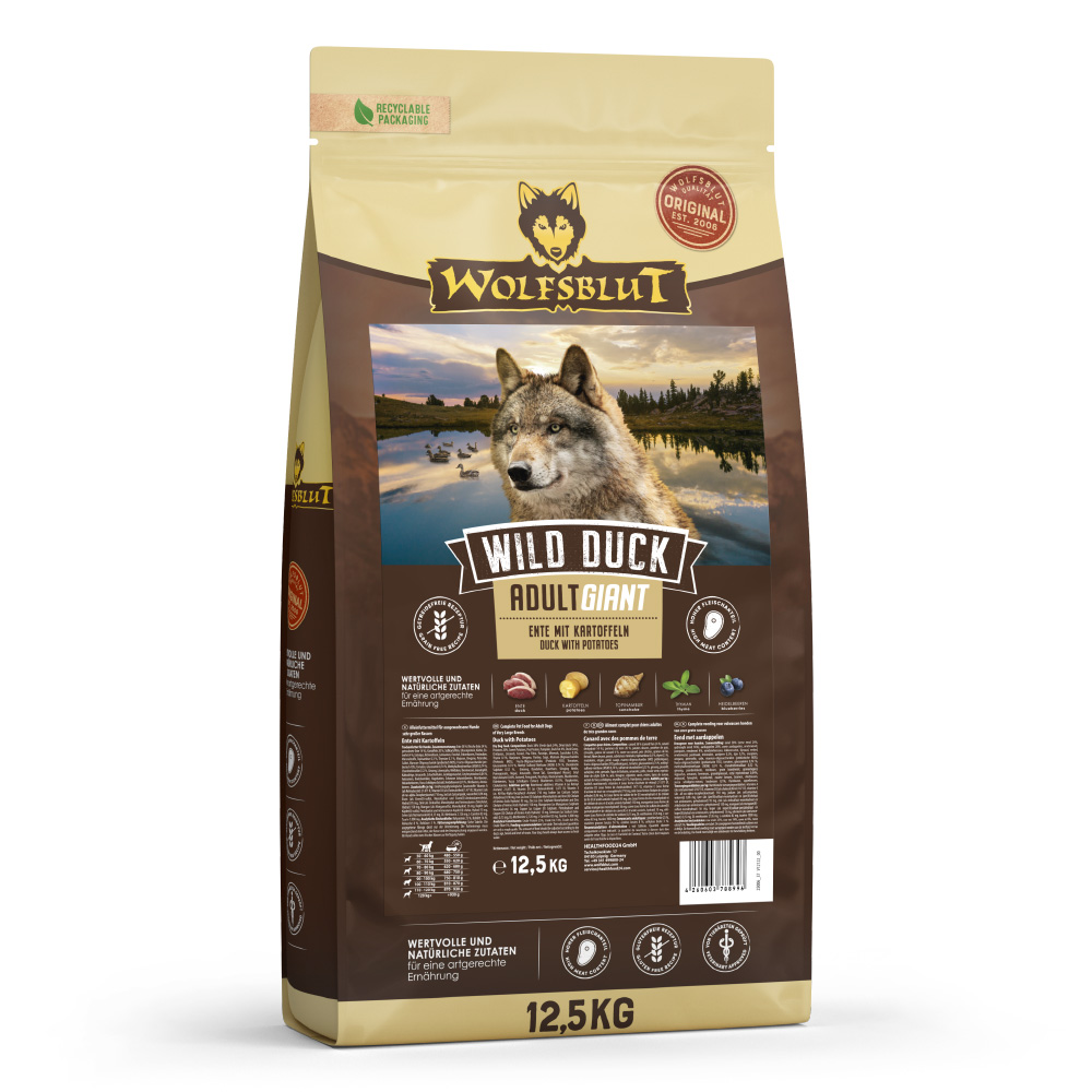 Wolfsblut | Wild Duck | Giant | 12,5 kg von Wolfsblut