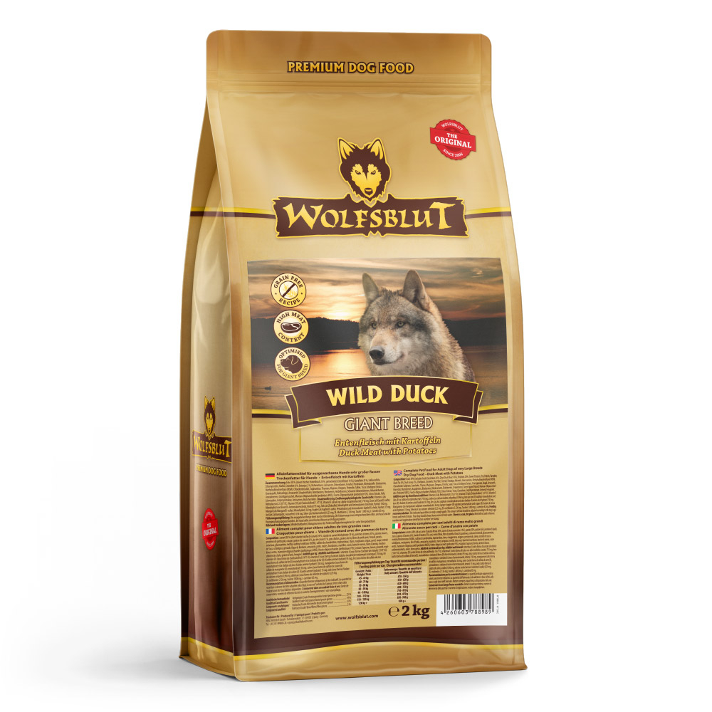 Wolfsblut | Wild Duck | Giant | 2 kg von Wolfsblut