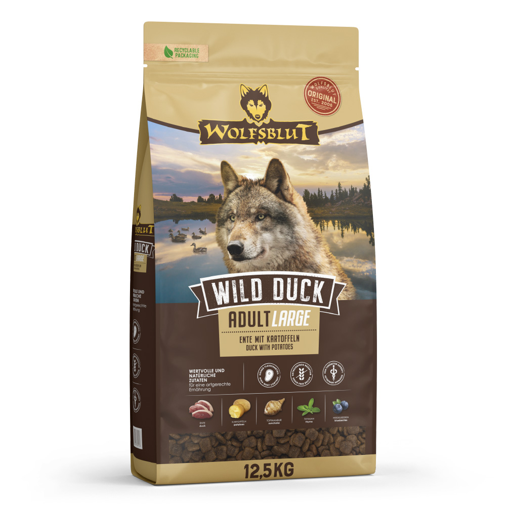 Wolfsblut | Wild Duck | Large Breed | 12,5 kg von Wolfsblut