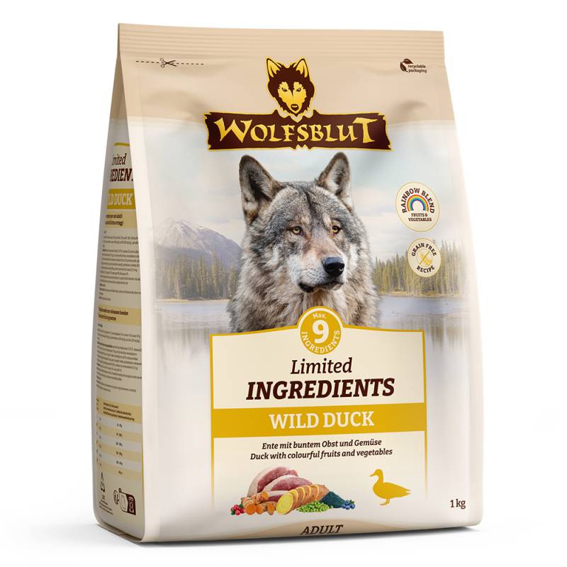 Wolfsblut | Wild Duck | Limited Ingredients Adult | 1 kg Wolfsblut | Wild Duck | Limited Ingredients Adult | 1 kg von Wolfsblut