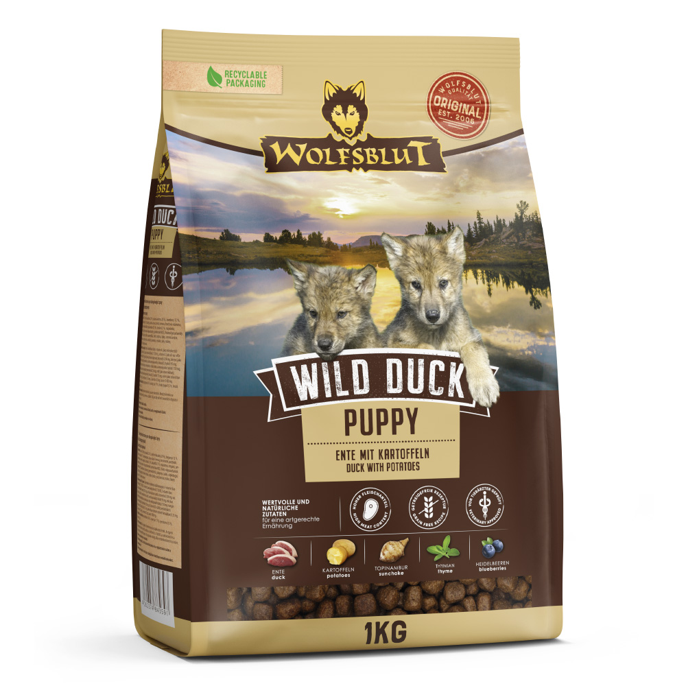 Wolfsblut | Wild Duck | Puppy | 1 kg Wolfsblut | Wild Duck | Puppy | 1 kg von Wolfsblut