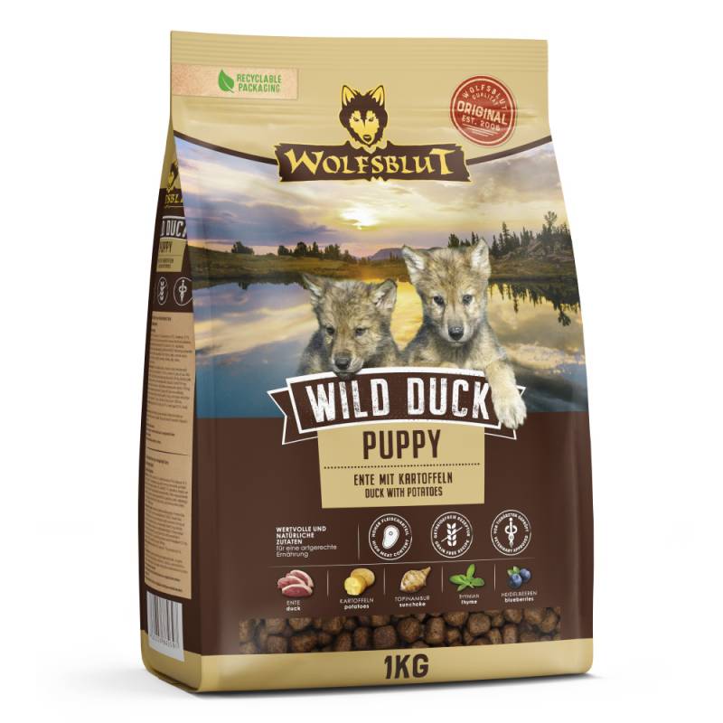 Wolfsblut | Wild Duck | Puppy | 1 kg von Wolfsblut