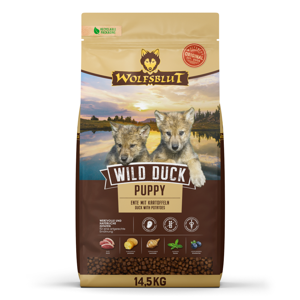 Wolfsblut | Wild Duck | Puppy | 14,5 kg Wolfsblut | Wild Duck | Puppy | 14,5 kg von Wolfsblut