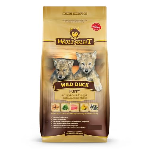 Wolfsblut - Wild Duck Puppy - 15 kg - Ente - Trockenfutter - Hundefutter - Getreidefrei Wolfsblut - Wild Duck Puppy - 15 kg - Ente - Trockenfutter - Hundefutter - Getreidefrei von Wolfsblut