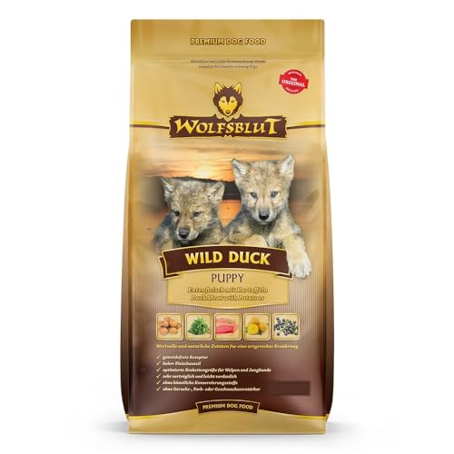 Wolfsblut Wild Duck Puppy, 1er Pack (1 x 15 kilograms) von Wolfsblut