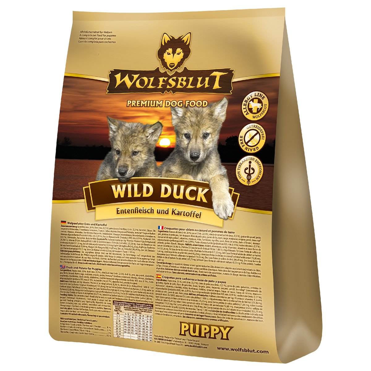 Wolfsblut Wild Duck Puppy 2kg Wolfsblut Wild Duck Puppy 2kg von Wolfsblut