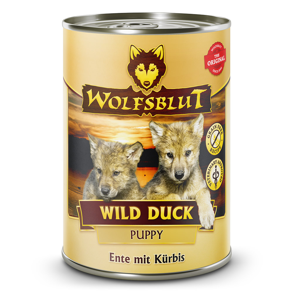 Wolfsblut | Wild Duck | Puppy | 30 x 395 g von Wolfsblut
