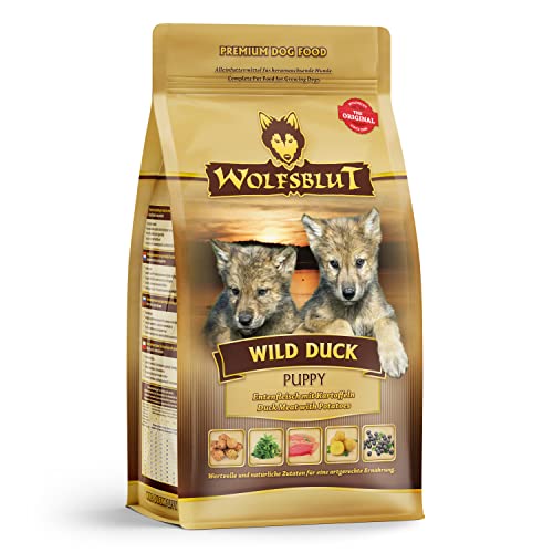 Wolfsblut - Wild Duck Puppy - 500 g - Ente - Trockenfutter - Hundefutter - Getreidefrei von Wolfsblut