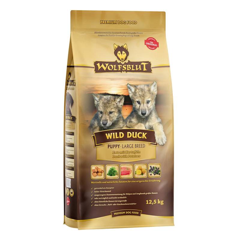 Wolfsblut Wild Duck Puppy Large Breed 12,5kg von Wolfsblut