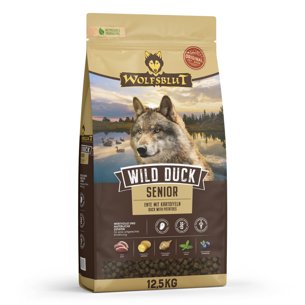 Wolfsblut | Wild Duck | Senior | 12,5 kg von Wolfsblut