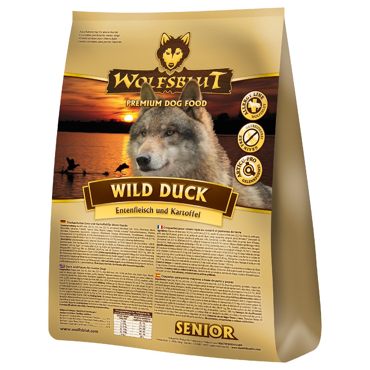 Wolfsblut Wild Duck Senior 2kg Wolfsblut Wild Duck Senior 2kg von Wolfsblut