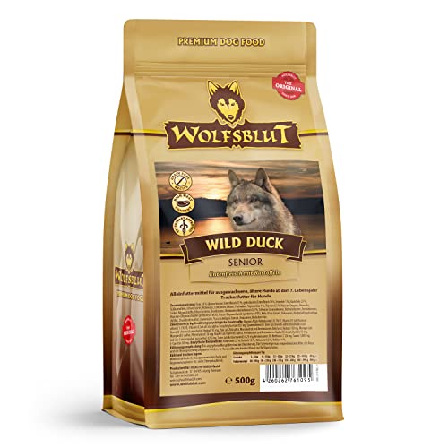 Wolfsblut - Wild Duck Senior - 500 g - Ente - Trockenfutter - Hundefutter - Getreidefrei Wolfsblut - Wild Duck Senior - 500 g - Ente - Trockenfutter - Hundefutter - Getreidefrei von Wolfsblut