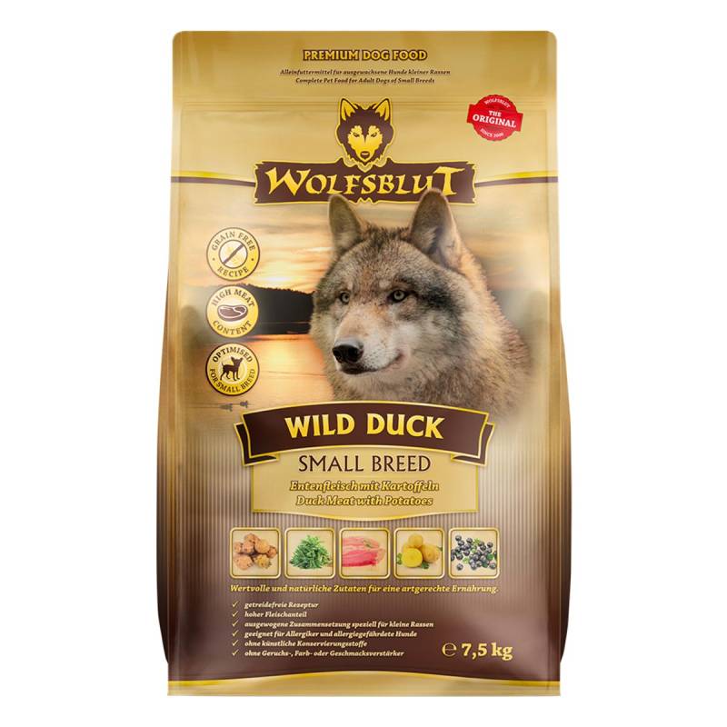 Wolfsblut Wild Duck Small Breed 7,5kg von Wolfsblut