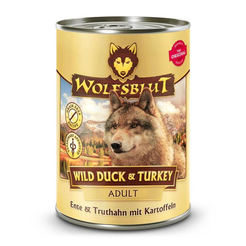 Wolfsblut | Wild Duck & Turkey | Adult | 30 x 395 g von Wolfsblut