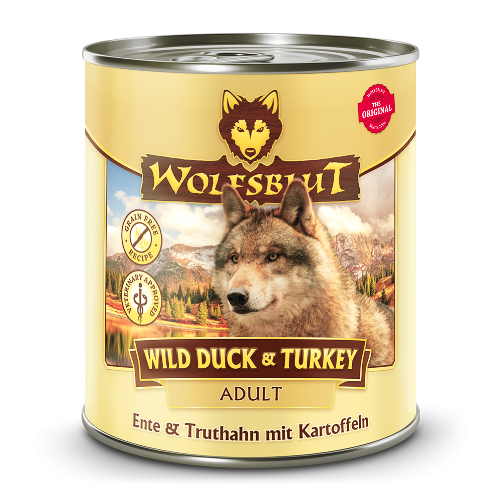 Wolfsblut | Wild Duck & Turkey | Adult | 30 x 800 g von Wolfsblut
