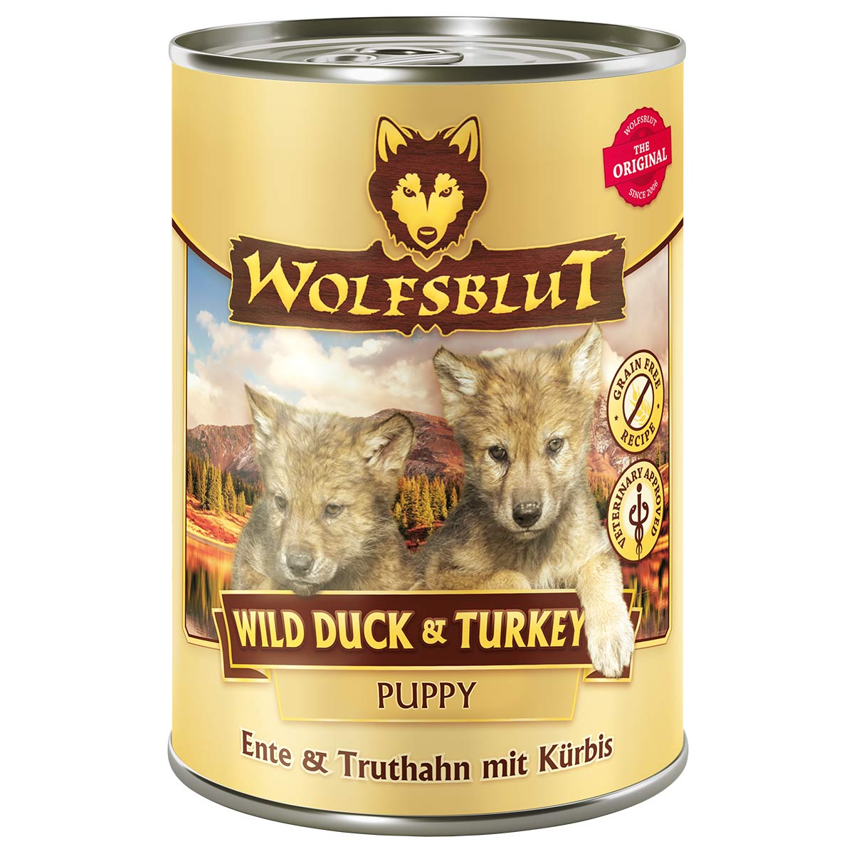 Wolfsblut Wild Duck & Turkey Puppy 12x395g von Wolfsblut