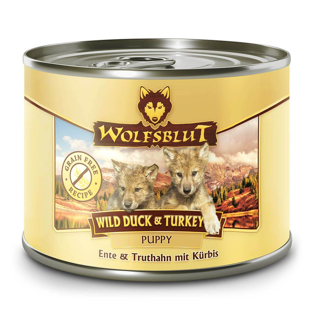 Wolfsblut | Wild Duck & Turkey | Puppy | 12 x 200 g Wolfsblut | Wild Duck & Turkey | Puppy | 12 x 200 g von Wolfsblut