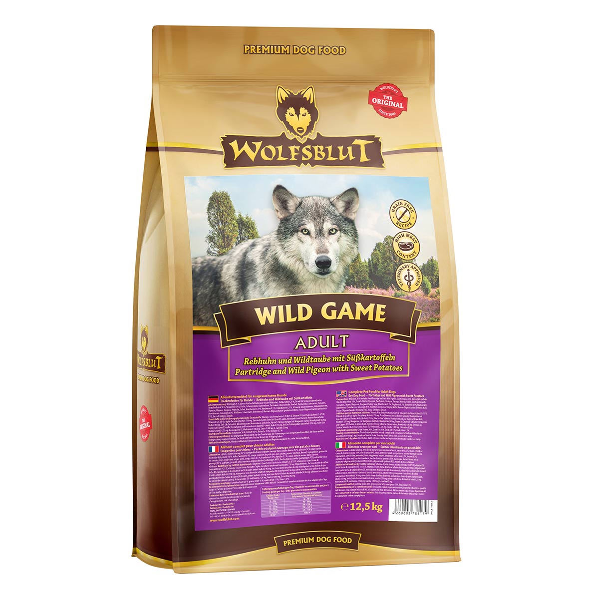Wolfsblut Wild Game Adult 12,5kg von Wolfsblut