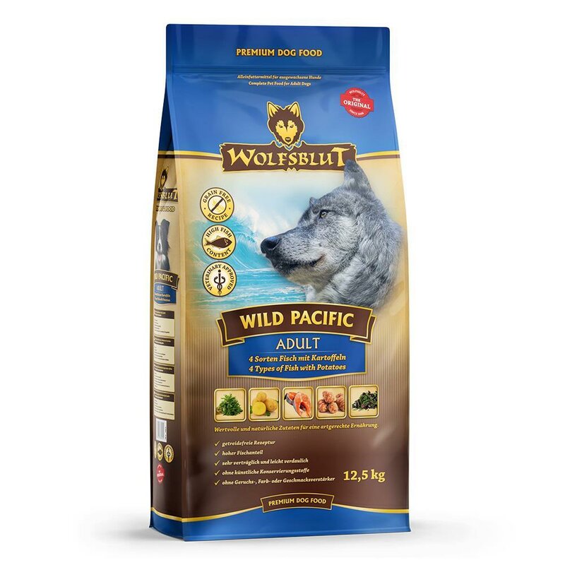 Wolfsblut Wild Pacific - Sparpaket 2 x 12,5 kg (5,40 € pro 1 kg) von Wolfsblut