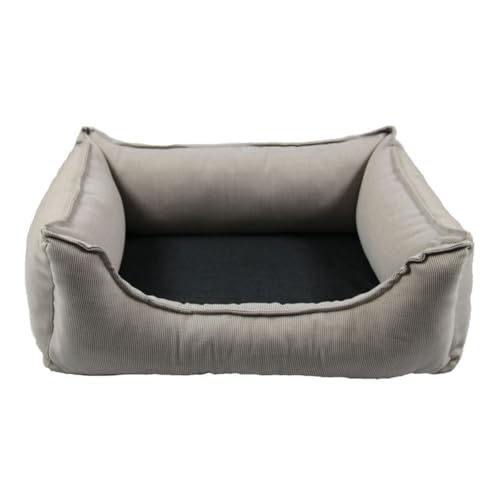 Wolters Dog Lounge Noble Stripes, Größe:S / 60 x 45 cm, Farbe:beige/Granit von Wolters Cat & Dog