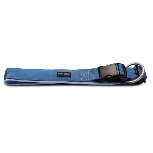 Wolters Halsband Professional Comfort extra-breit, Farbe:Riverside Blue/Sky Blue, Größe:60-70 cm x 45 mm Wolters Halsband Professional Comfort extra-breit, Farbe:Riverside Blue/Sky Blue, Größe:60-70 cm x 45 mm von Wolters Cat & Dog