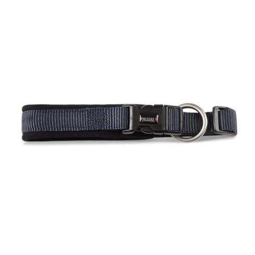 Wolters | Halsband Professional Comfort graphit/schwarz | Halsumfang 50 - 60 x B 4,5 cm Wolters | Halsband Professional Comfort graphit/schwarz | Halsumfang 50 - 60 x B 4,5 cm von Wolters Cat & Dog