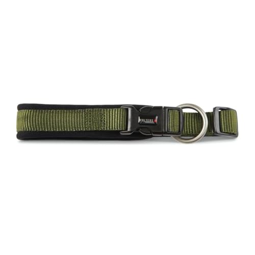 Wolters Halsband Professional Comfort, Farbe:Olive/schwarz, Größe:45-50 cm x 30 mm von WOLTERS