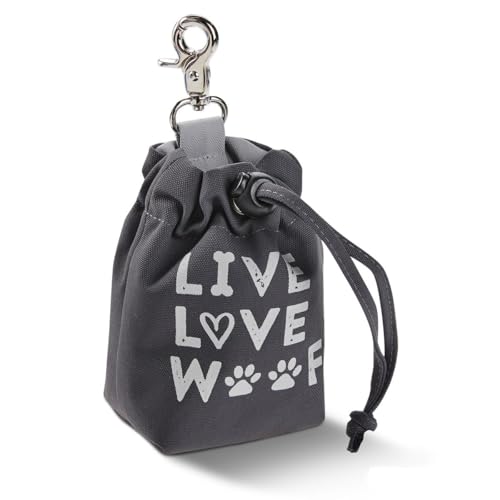 Wolters Happy Treat Bag Snackbeutel, Farbe:dunkelgrau Wolters Happy Treat Bag Snackbeutel, Farbe:dunkelgrau von Wolters Cat & Dog