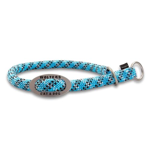 Wolters | Schlupfhalsband Everest reflektierend aqua/schwarz | Halsumfang 50 x B 1,3 cm von Wolters Cat & Dog