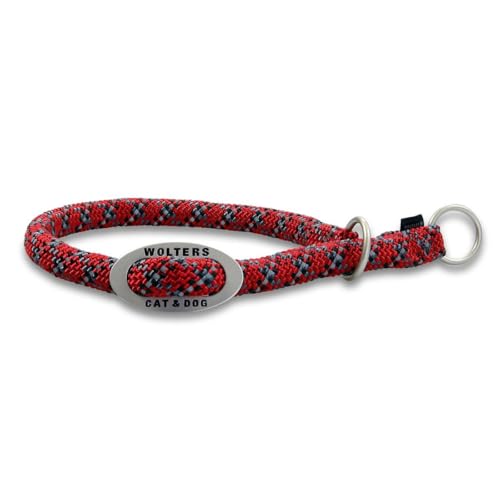 Wolters | Schlupfhalsband Everest reflektierend in Rot/Schwarz | L 40-45 x B 1,3 cm von Wolters Cat & Dog