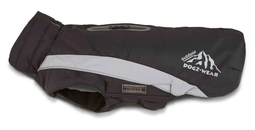 Wolters Skijacke Dogz Wear für Mops & Co., Größe:48 cm, Farbe:schwarz/grau von Wolters Cat & Dog