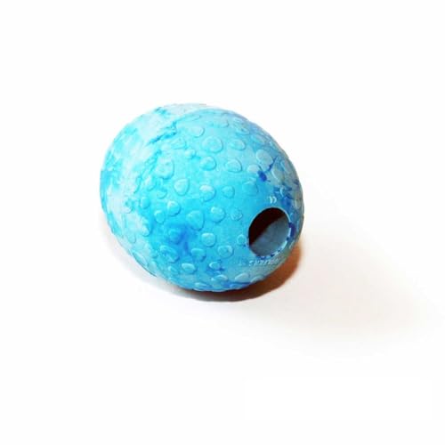 Wolters Straußen-Ei Natur-Kautschuk mit und ohne Seil, Farbe:Aqua, Größe:M 80 x 60 mm Wolters Straußen-Ei Natur-Kautschuk mit und ohne Seil, Farbe:Aqua, Größe:M 80 x 60 mm von Wolters Cat & Dog