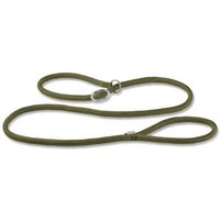 Wolters K2-Tauprogramm Moxonleine 180cm, Hundeleine olive/ khaki 9 mm von Wolters