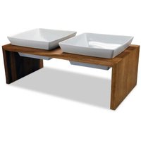 Wolters Meshidai True Doppelnapf Hundezubehör braun L Wolters Meshidai True Doppelnapf Hundezubehör braun L von Wolters