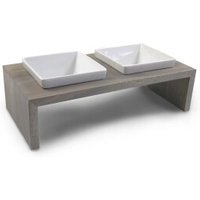 Wolters Meshidai True Doppelnapf Hundezubehör grau M von Wolters