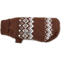 Wolters Strickpullover Norweger braun/ weiß 40 cm von Wolters