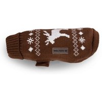 Wolters Strickpulli Elch braun/weiß 20 cm Wolters Strickpulli Elch braun/weiß 20 cm von Wolters
