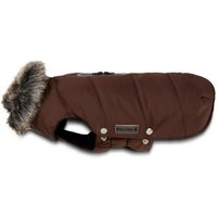 Wolters Winterjacke Parka Jacke Hundejacke braun 65 cm von Wolters
