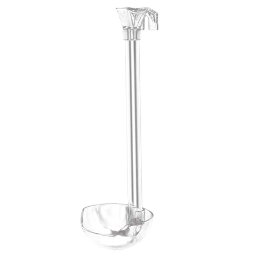 Fischzufuhrrohr, hohe klare Plastik-Aquarium-Fütterungsrohr, 4x15 Zoll L-förmig für Fischtank-Aquarium-Garnelen Fischzufuhrrohr, hohe klare Plastik-Aquarium-Fütterungsrohr, 4x15 Zoll L-förmig für Fischtank-Aquarium-Garnelen von Womsclo